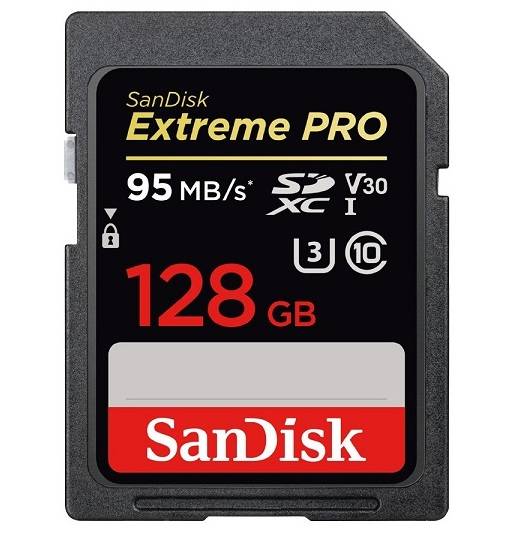 Thẻ nhớ 128GB SDXC Sandisk Extreme Pro 95MB/s chính hãng