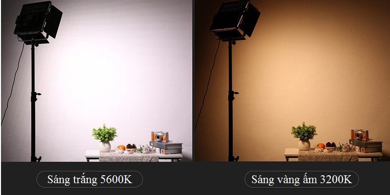 Đèn Led SuteFoto 40W LED-660AS chiếu sáng studio