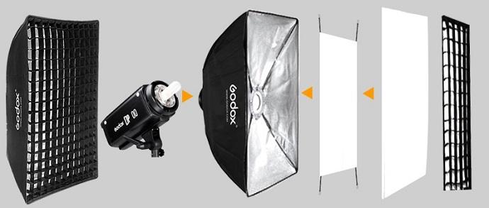 Softbox To Ong Godox 60x90cm 3