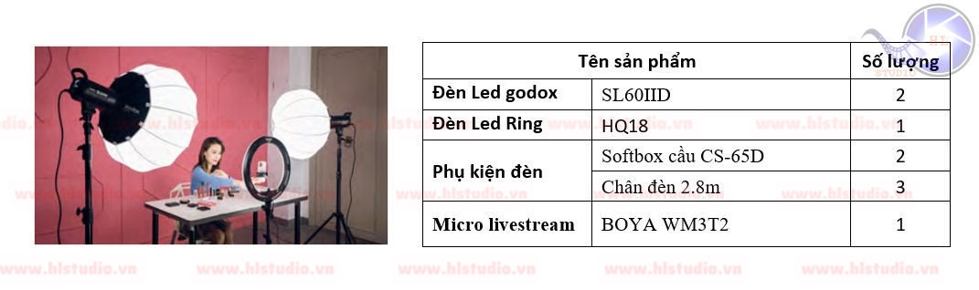 Godox Combo 05 Giai Phap Livestream Ban Hang Chuyen Nghiep 1