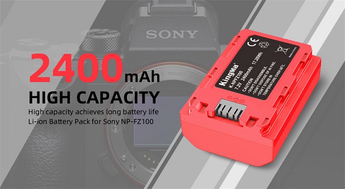 Pin Kingma For Sony NP FZ100 Chinh Hang