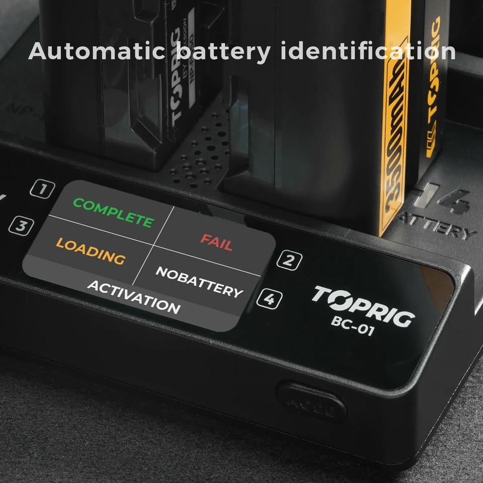 Accsoon Toprig 100w Bo Sac Nhanh 4 Pin Np F 06