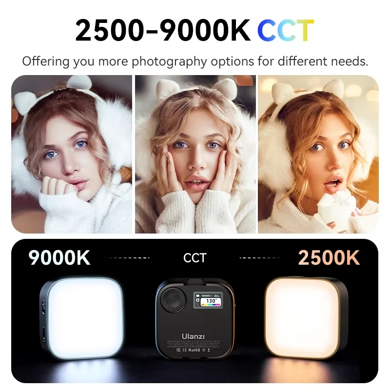 Den Led Ulanzi U60 Rgb Pin 2500mah 06