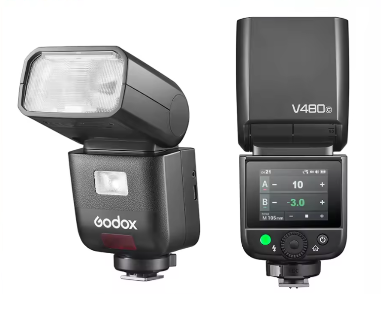 Flash Godox V480 Sony Canon Nikon Fuji