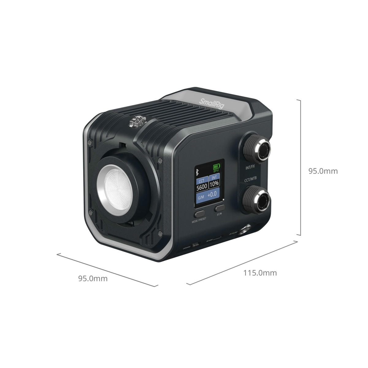 Den Led Smallrig Rc 100c 5380 Rgbww 07