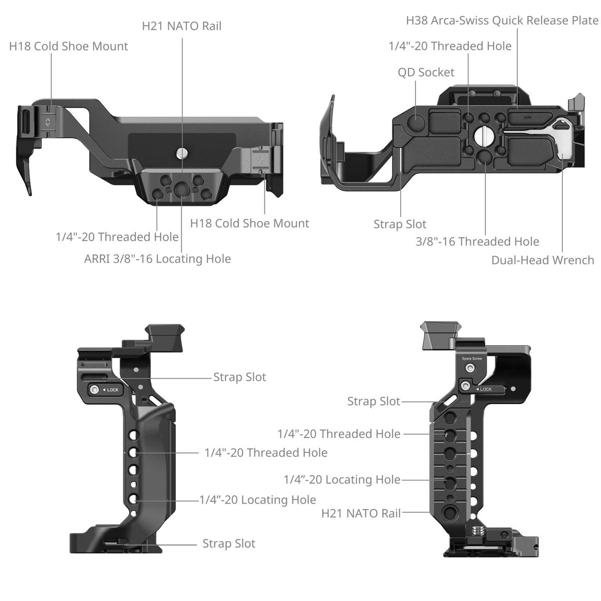 Khung Smallrig 4903 Cho Panasonic Lumix S1 Ii S1 Iie S1r Ii 04