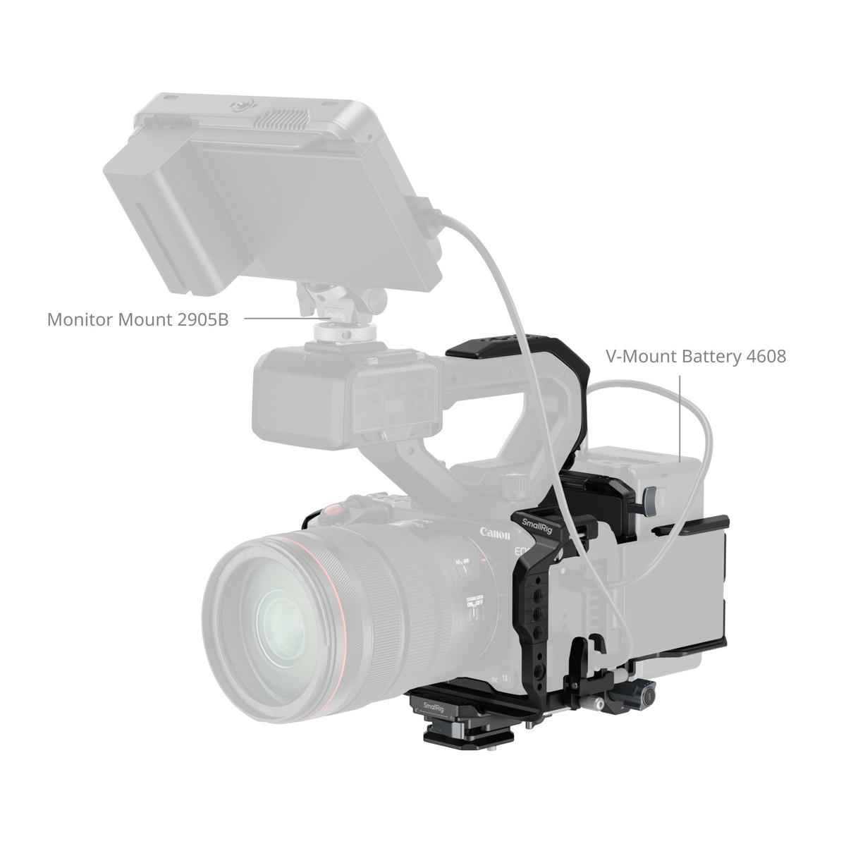 Smallrig 5658 Khung Cho May Anh Canon Eos C50 Advanced Edition 04 Hlstudio