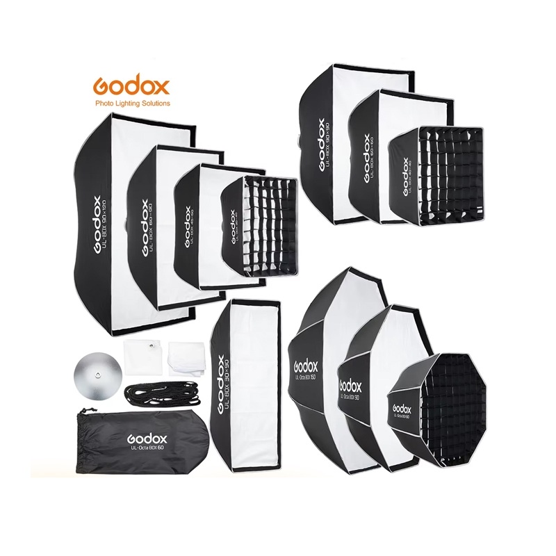 Softbox Godox Ul Octa Box 60 90 120cm Ngam Bowen 00