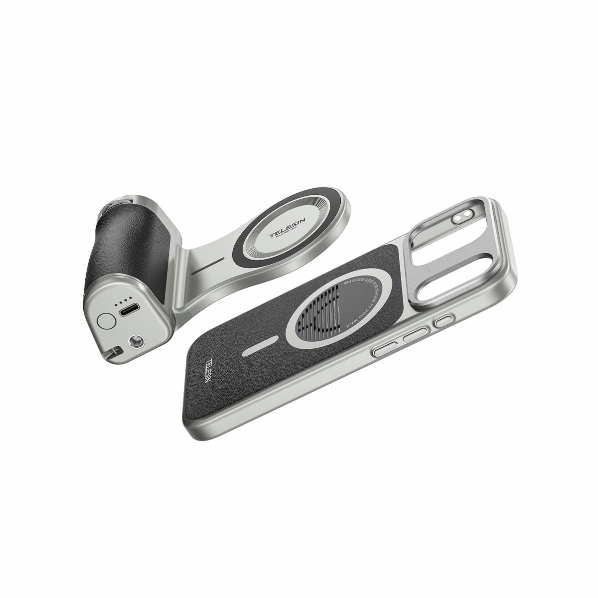 Telesin P5 Mcs 11 Tip Tay Cam Chup Anh Cho Iphone 17 Pro Max Standard Kit 05