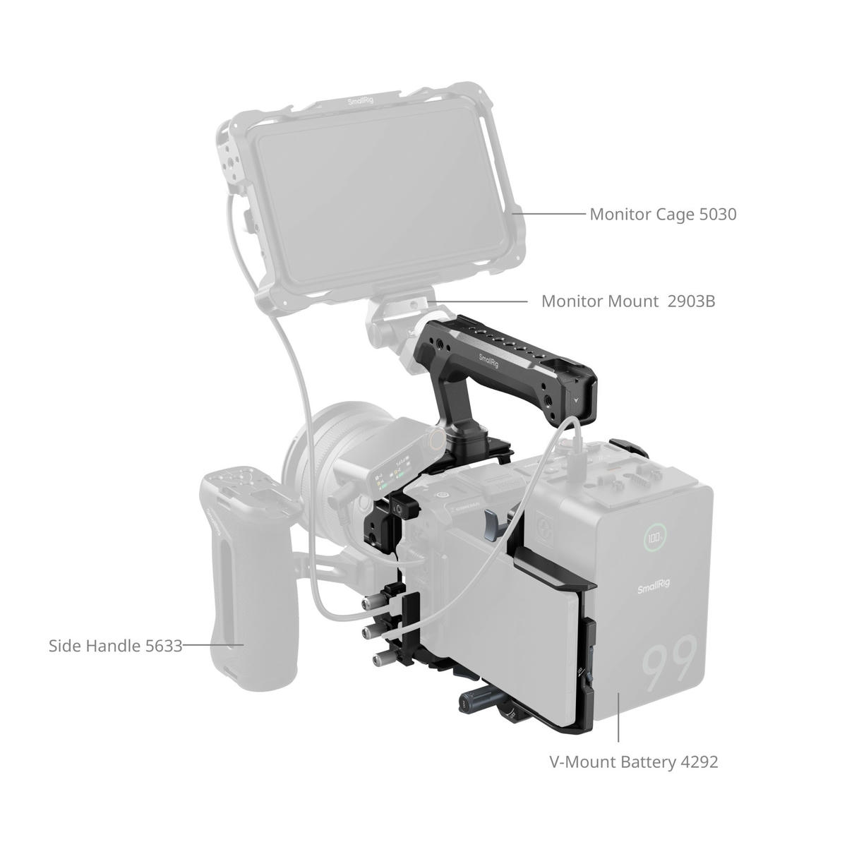 Khung Smallrig 6113 Hawklock Cho May Anh Nikon Zr 05 Hlstudio
