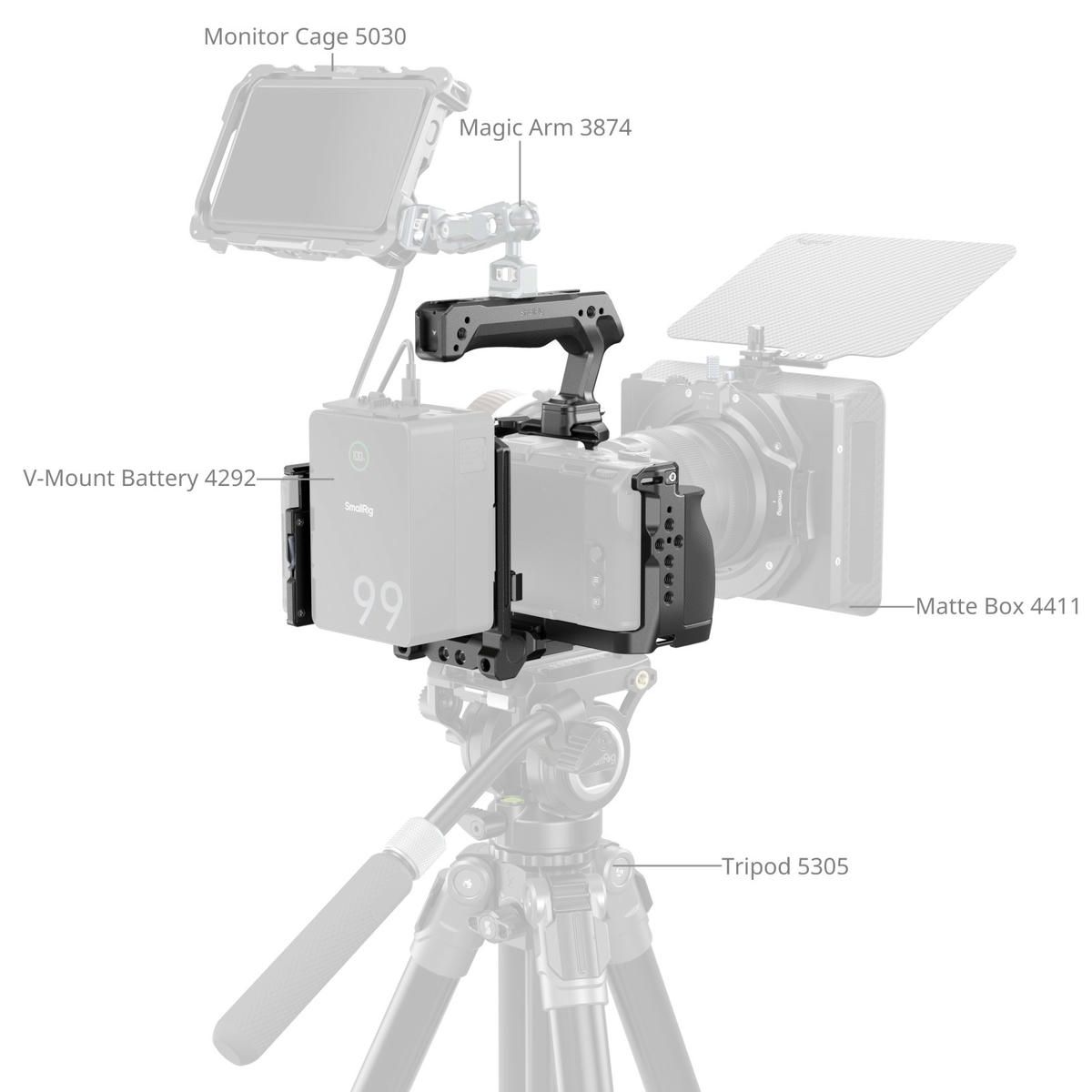 Khung Smallrig 6113 Hawklock Cho May Anh Nikon Zr 06 Hlstudio