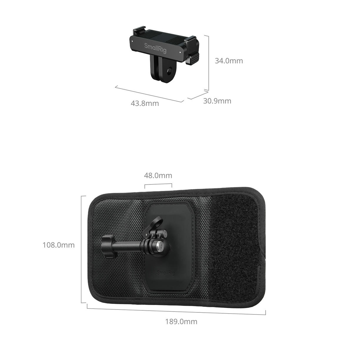 Smallrig 6306 Gia Do Ba Lo Hook And Loop Cho Dji Osmo Action 6 Nano 2