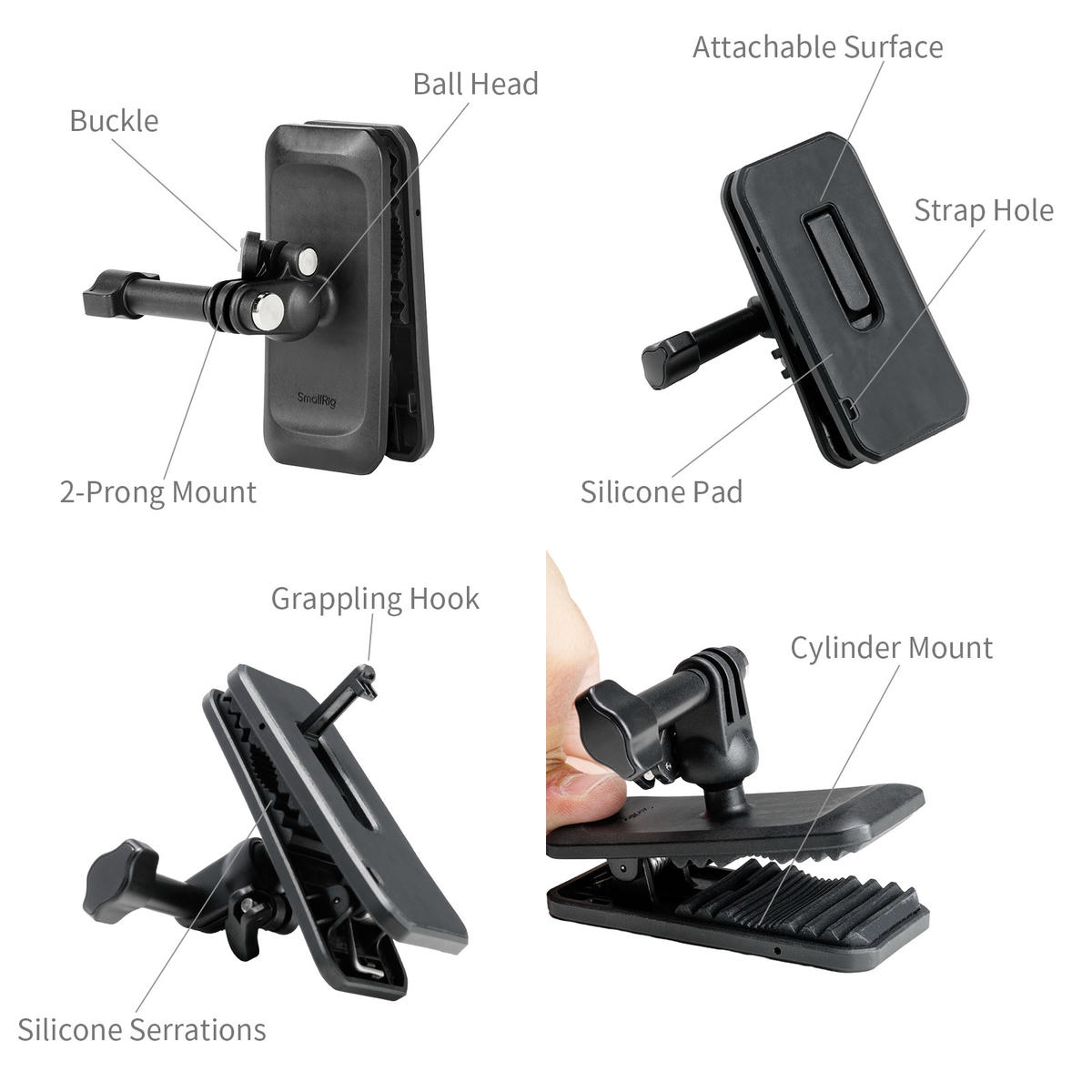 Smallrig 6307 Kep Deo Ba Lo Danh Cho Dji Osmo Action 6 Nano 3 Hlstudio