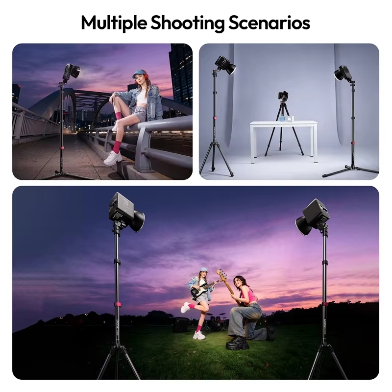 Ulanzi Tt43 Ii Chan Den Tripod Gap Gon Da Nang Cao 2 1m Tai 4kg S085 2