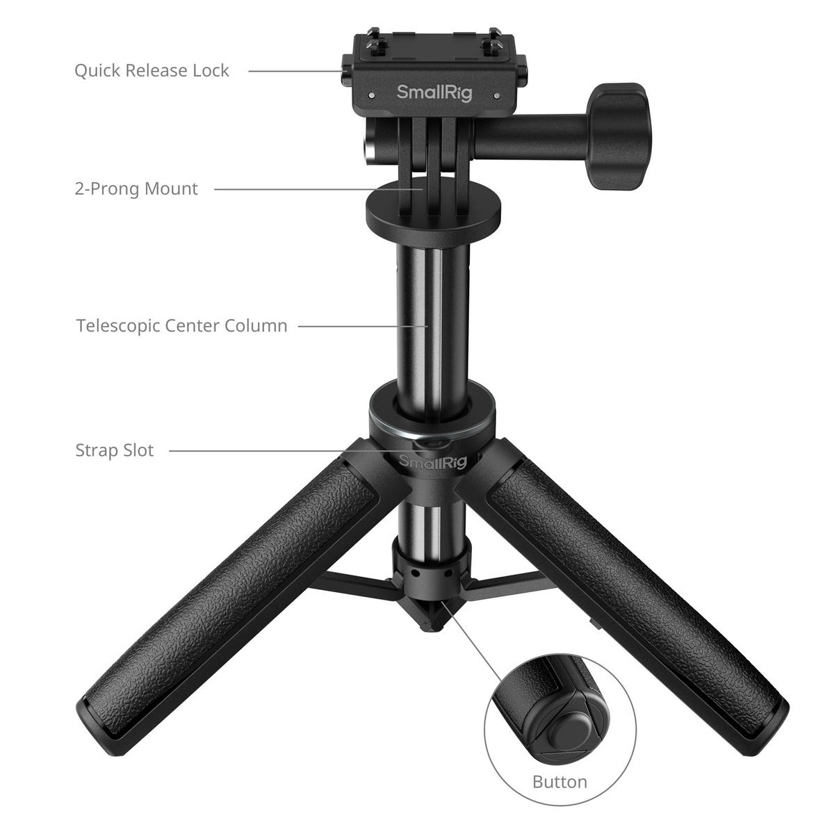 Smallrig 6151 Tripod Selfie Cho Insta360 X5 Ace Pro Ace Pro 2 Thao Tac Nhanh 3 Hlstudio