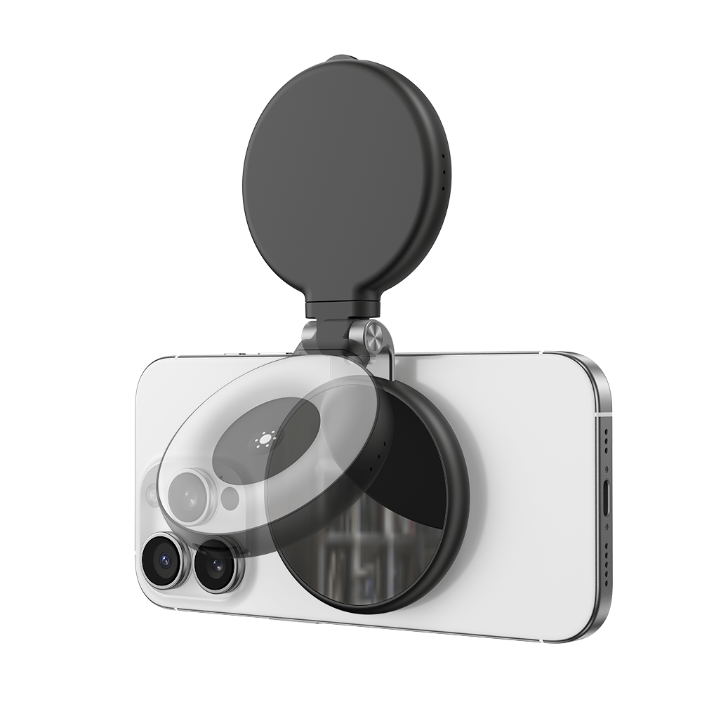 Telesin P5 Bgd 18wh 18bk Den Led Fill Light Selfie Magsafe Full Color 04 Hlstudio