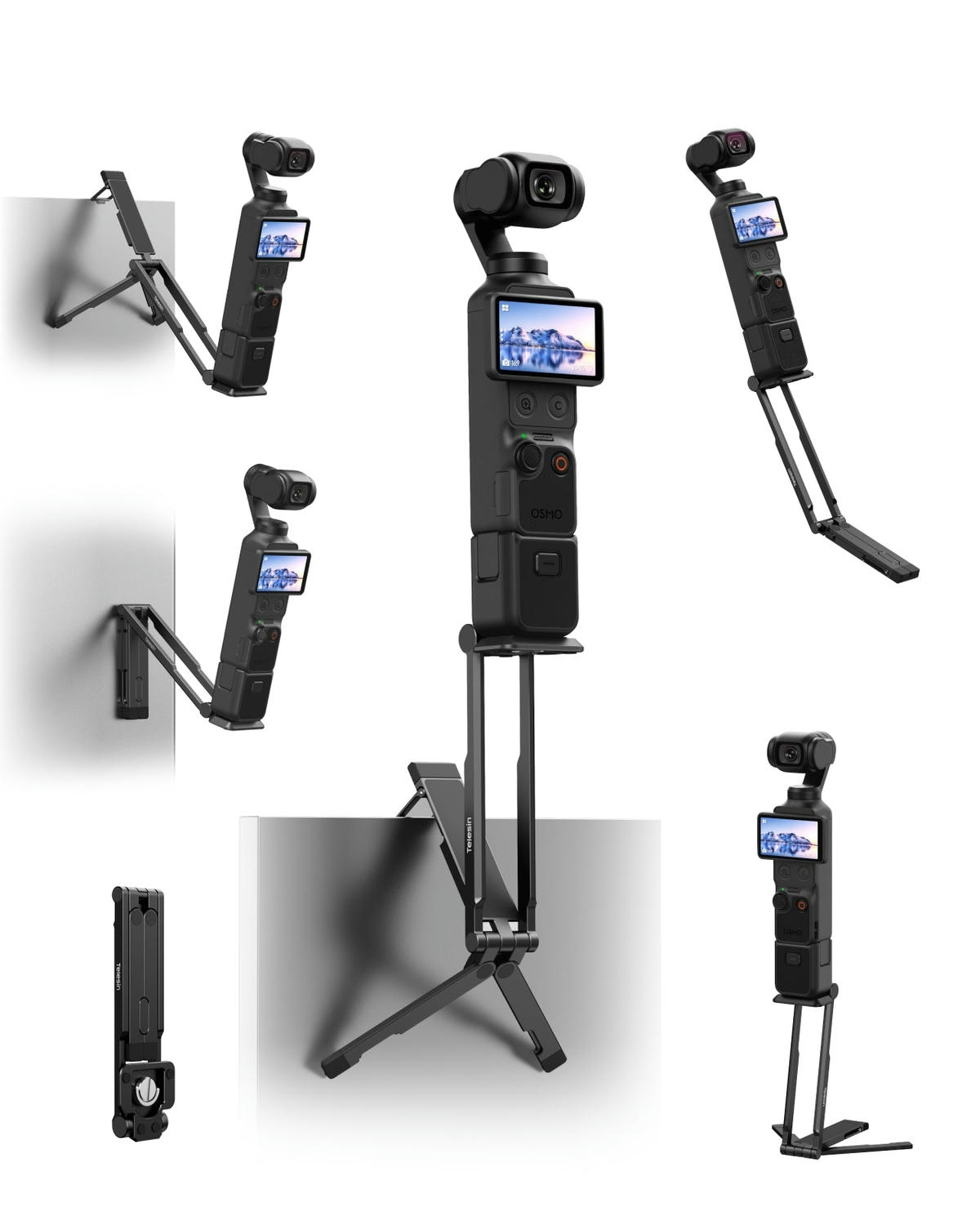 Telesin S3 Eak 12 Tdj Chan Tripod De Tu Tinh Cho Pocket 4P 4 3 04