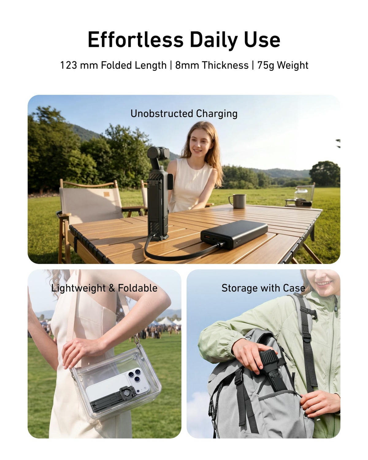 Telesin S3 Eak 12 Tdj Chan Tripod De Tu Tinh Cho Pocket 4P 4 3 08