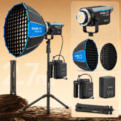 Combo Den Led Nanlite Fc 120B Full Option 1 Hlstudio