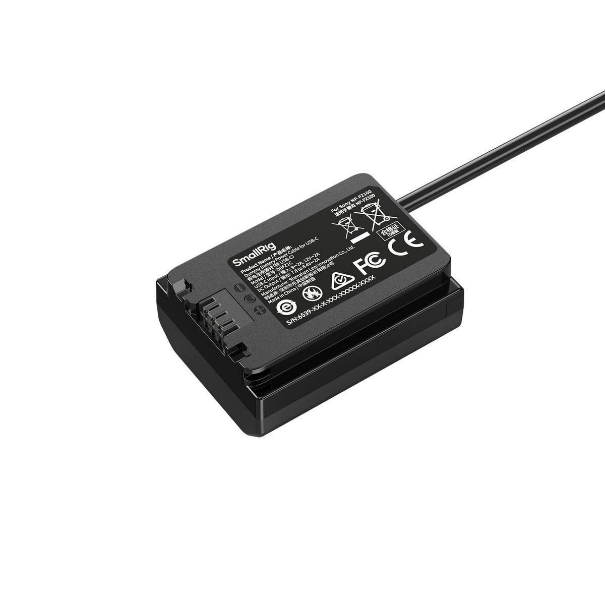Smallrig 6539 Pin Ao Dummy Usb C To Np Fz100 Cho May Anh Sony 2