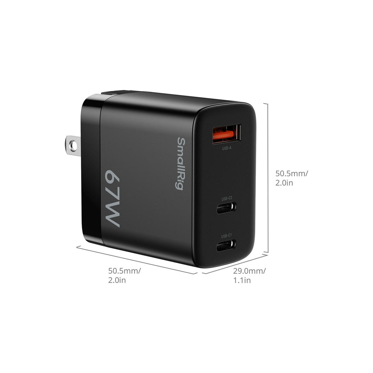 Smallrig 6562 Bo Sac Nhanh Gan 67W 1 Usb A 2 Usb C 7