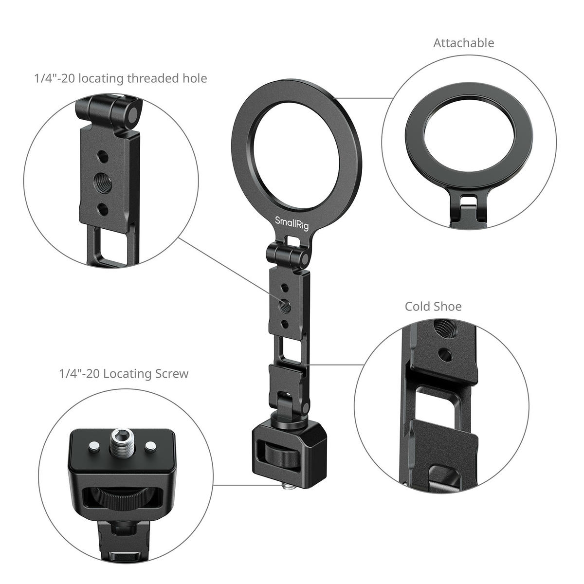 Smallrig 6886 Gia Do Dien Thoai Magsafe De Vit 1 4 Xoay 360 4 Hlstudio
